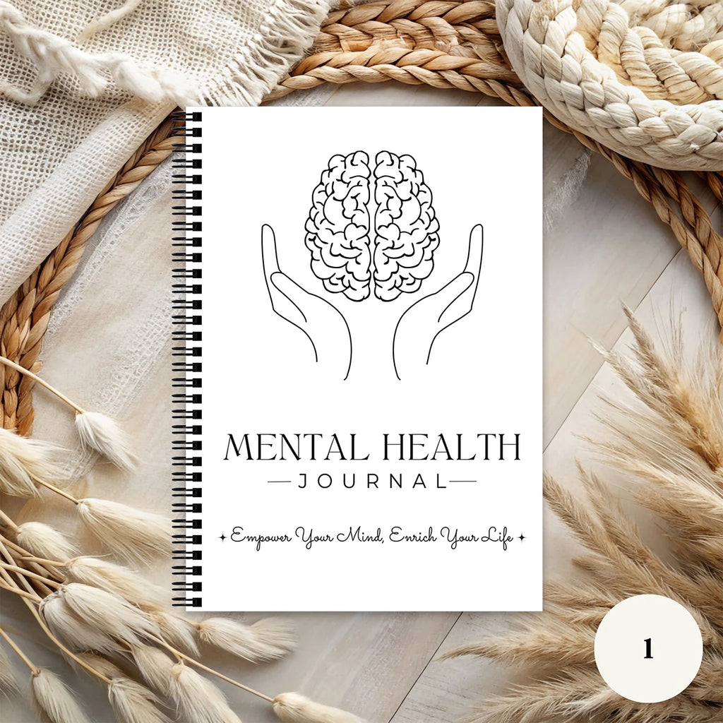 Mental Health Journal ,Mental Health Planner,Wellness Workbook,Therapy Worksheet,Anxiety Management,Self Care Tracker