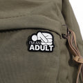 “I’m An Adult” Enamel Pin – Mental Health Humor Accessory