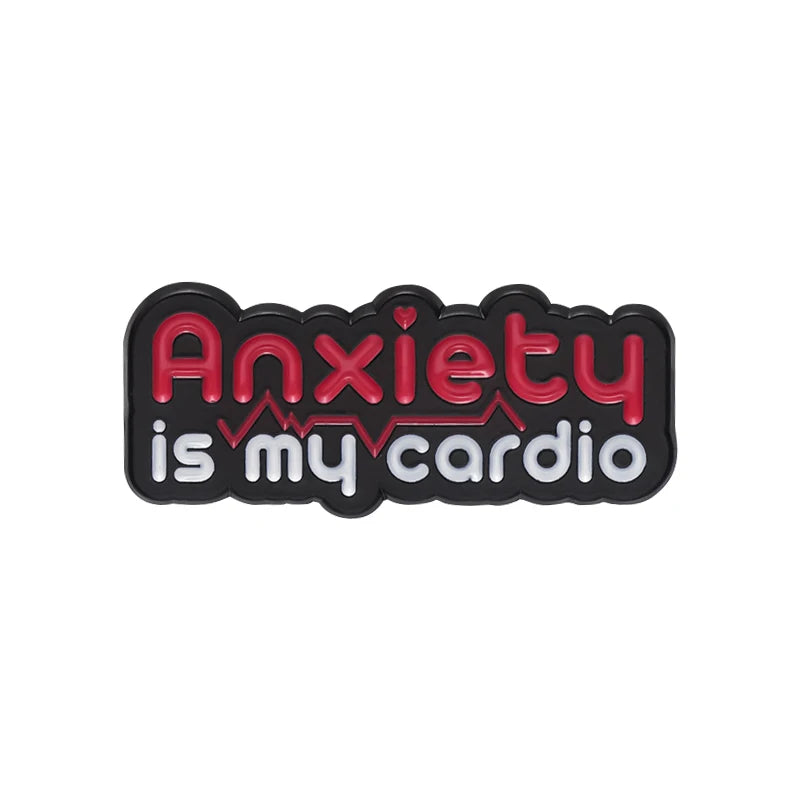 Mental Health Badge – “Make Your Mental Health a Priority” Enamel Pin