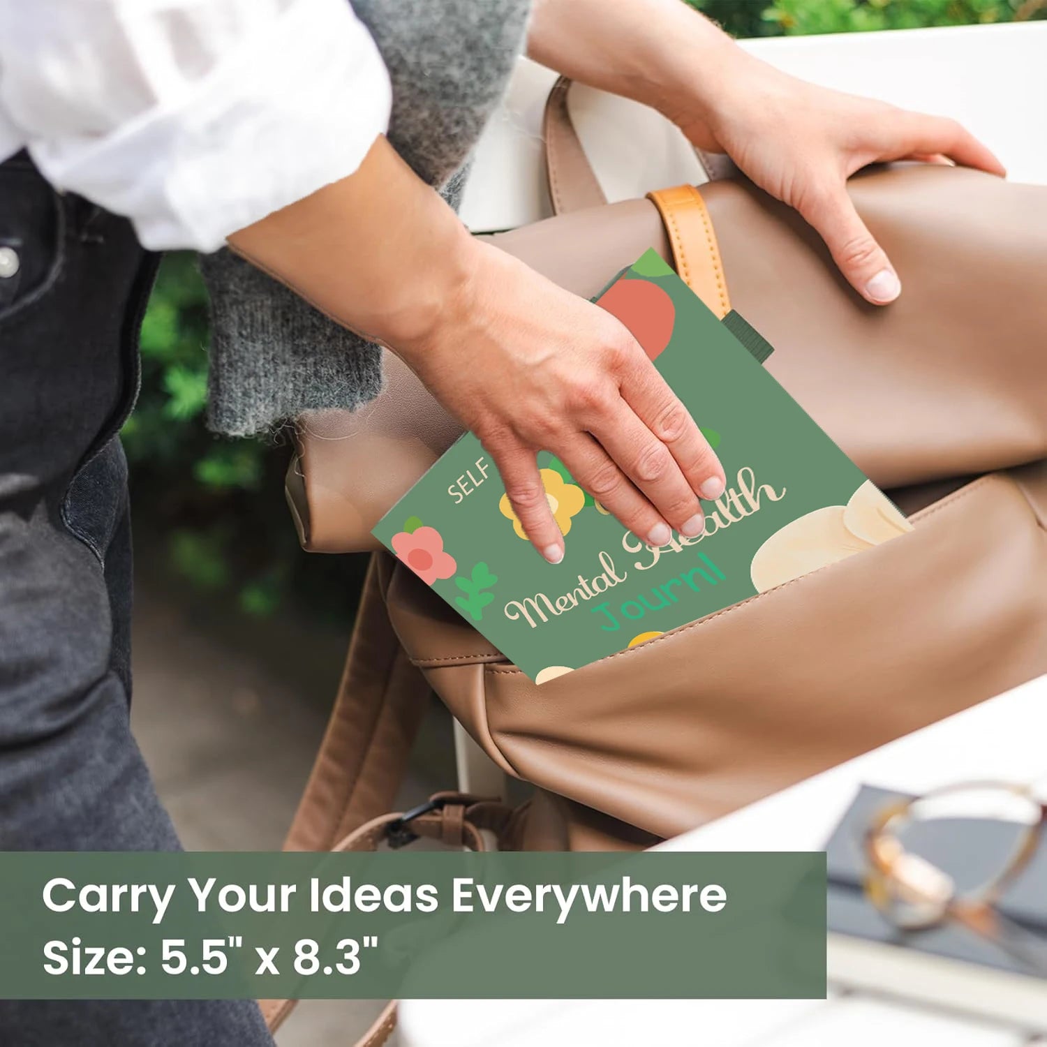 Mental Health Journal:92 Days to Track Your Moods, Intentions, Original Mental Health Daily for Self-Care & Healing